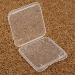 100Pcs Transparent Plastic Storage Card Box for MS Duo Card, SD Card - Image 4