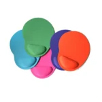 2 PCS Cloth Gel Wrist Rest Mouse Pad - Image 2