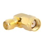 Gold Plated RP-SMA Male to RP-SMA Female Adapter - Image 2