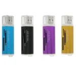 2 PCS Multi All in 1 USB 2.0 Micro SD SDHC TF M2 MMC MS PRO DUO Memory Card Reader - Image 2