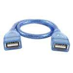 USB 2.0 Type A Female to Female AF/AF Cable, Length: 30cm - Image 2