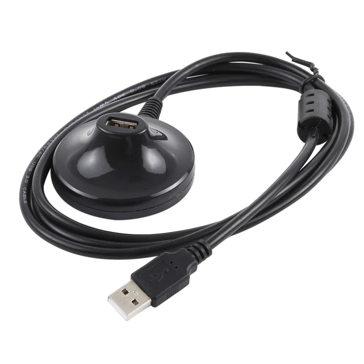 S-PC-0113A_2.webp USB 2.0 AM to AF Extension Cable with Base, Length: 1.5m - Image 3