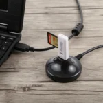 USB 2.0 AM to AF Extension Cable with Base, Length: 1.5m - Image 4
