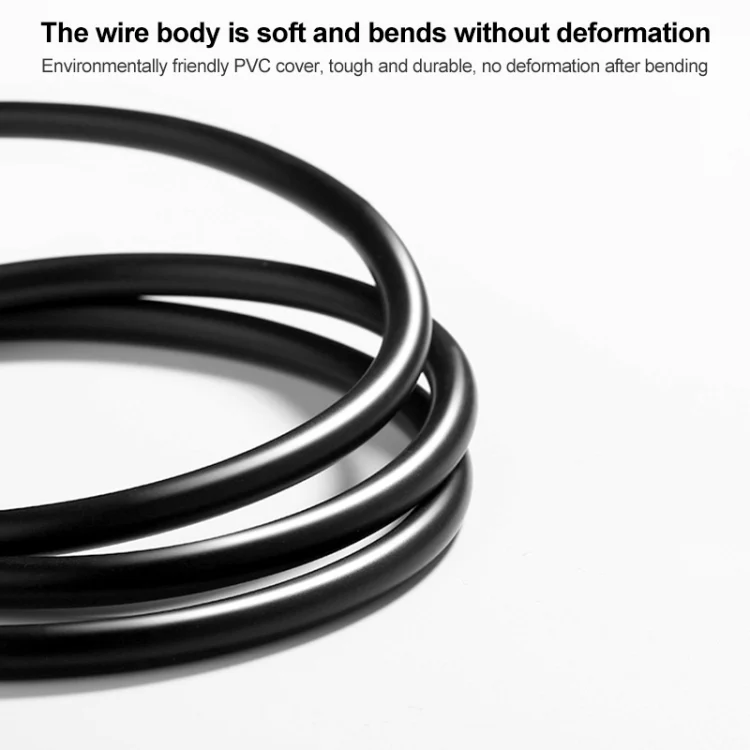 S-PC-0117_3.webp 2 in 1 USB 2.0 Male to Mini 5pin Male + USB Male Cable, Length: 80 cm(Black) - Image 4