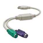 USB to PS/2 Adapter Cable for keyboard and Mouse , normal quality - Image 2