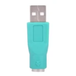 USB A Plug to mini DIN6 female Adapter (PS/2 to USB)(Green) - Image 4