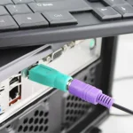 USB A Plug to mini DIN6 female Adapter (PS/2 to USB)(Green) - Image 5