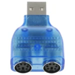 USB Male to PS/2 Female Adapter for Mouse / Keyboard - Image 3