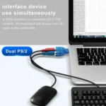 USB Male to PS/2 Female Adapter for Mouse / Keyboard - Image 7