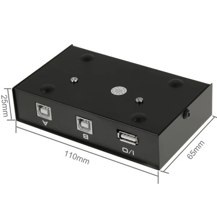 S-PC-0140_2.webp 2 Port USB Data Switch(Black) - Image 3