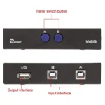 2 Port USB Data Switch(Black) - Image 5