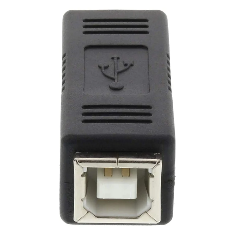 S-PC-0146_3.webp USB 2.0 Printer BF to BF Extension Adapter(Black) - Image 4
