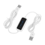 High Speed USB 2.0 Data Link Cable, PC to PC Data Share, Plug and Play, Length: 165cm - Image 2