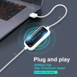 High Speed USB 2.0 Data Link Cable, PC to PC Data Share, Plug and Play, Length: 165cm - Image 7