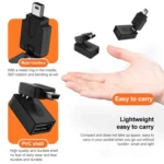 High Quality USB 2.0 AF to OTG Mini USB Adapter, Support 360 Degree Rotation - Image 3