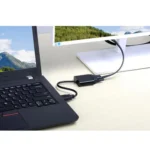26cm HDMI to VGA + Audio Output Video Conversion Cable with 3.5mm Audio Cable, Support Full HD 1080P(Black) - Image 8