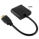 24cm Full HD 1080P HDMI to VGA + Audio Output Cable for Computer / DVD / Digital Set-top Box / Laptop / Mobile Phone / Media Player - Image 4