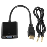24cm Full HD 1080P HDMI to VGA + Audio Output Cable for Computer / DVD / Digital Set-top Box / Laptop / Mobile Phone / Media Player - Image 5