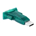 USB 2.0 to RS232 Serial Port DB9 9Pin Male Cable Converter Adapter(Green) - Image 2