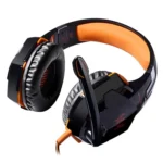 EACH G2000 Over-ear Stereo Bass Gaming Headset with Mic & LED Light for Computer, Cable Length: 2.2m - Image 5