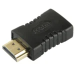 Gold Plated HDMI 19 Pin Male to Female Adapter - Image 2