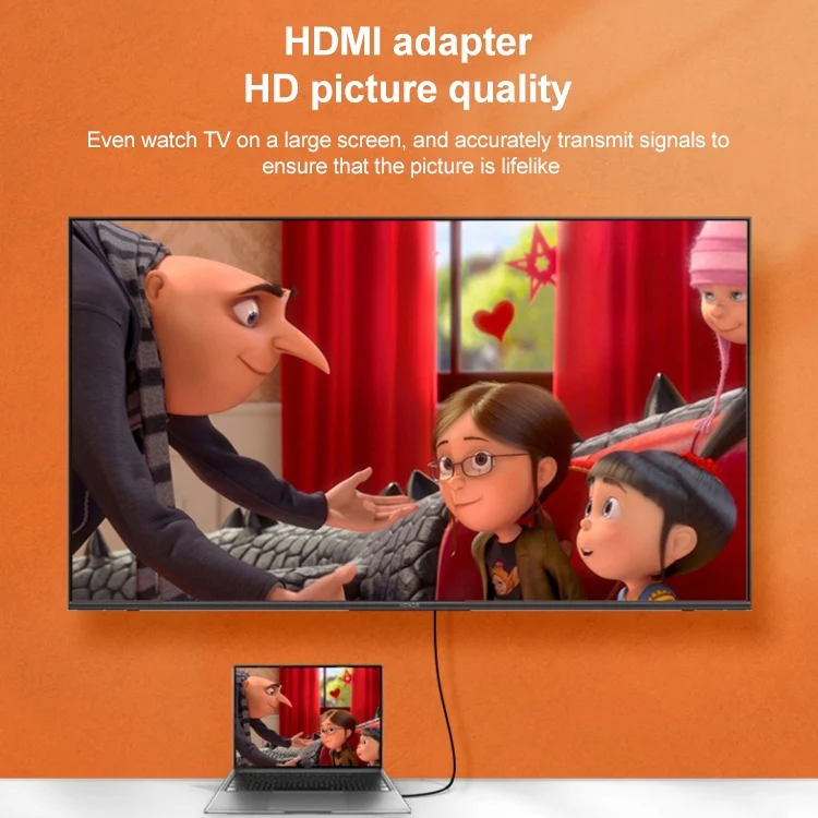 S-PC-0326A_4.webp Gold Plated HDMI 19 Pin Male to Female Adapter - Image 5
