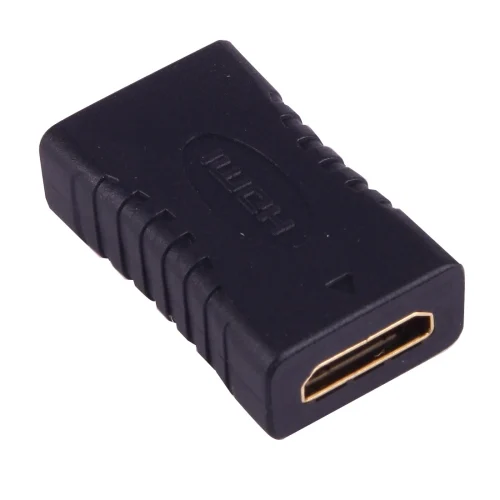S-PC-0330_3.webp Mini HDMI Female to Mini HDMI Female adapter (Gold Plated)(Black) - Image 4