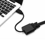 20cm HDMI 19 Pin Male to VGA Female Cable Adapter(Black) - Image 5