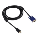 1.8m HDMI Male to VGA Male 15PIN Video Cable(Black) - Image 2
