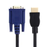 1.8m HDMI Male to VGA Male 15PIN Video Cable(Black) - Image 4