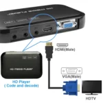 1.8m HDMI Male to VGA Male 15PIN Video Cable(Black) - Image 6