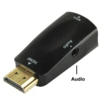 Full HD 1080P HDMI to VGA and Audio Adapter for HDTV / Monitor / Projector(Black) - Image 10
