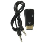Full HD 1080P HDMI to VGA and Audio Adapter for HDTV / Monitor / Projector(Black) - Image 11