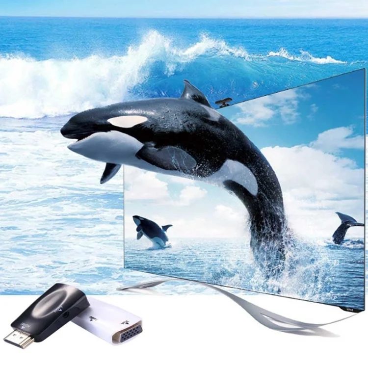S-PC-0389_B5.webp Full HD 1080P HDMI to VGA and Audio Adapter for HDTV / Monitor / Projector(Black) - Image 6