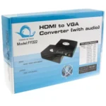 HDMI to VGA Converter with Audio (FY1322)(Black) - Image 6
