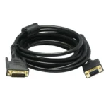 VGA 15Pin Male to DVI 24+5 Pin Male Cable  1.5M(Black) - Image 3