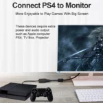 22cm Full HD 1080P Micro HDMI Male to VGA Female Video Adapter Cable with Audio Cable(Black) - Image 6