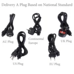 AC Adapter 19V 6.3A for Toshiba Networking, Output Tips: 5.5 x 2.5mm(Black) - Image 6