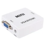 1080P Mini VGA to HDMI Audio Video Converter for HDTV, PC, Laptop and DVD