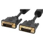 DVI 24+1P Male to DVI 24+1P Male Cable, Length: 1.5m - Image 2
