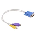 VGA Video Card to S-Video and RCA TV Display Adapter Cable - Image 2