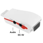 Full HD 1080P HDMI to VGA Adapter for Power and Audio - Image 3