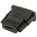 DVI-D 24+1 Pin Male to HDMI 19 Pin Female Adapter for Monitor / HDTV - Image 3