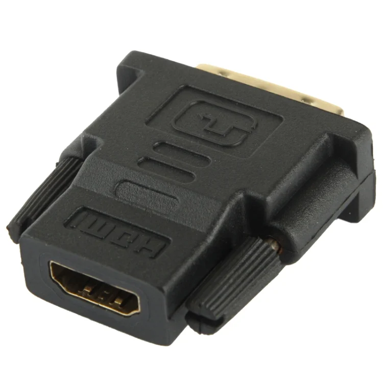S-PC-0474_2.webp DVI-D 24+1 Pin Male to HDMI 19 Pin Female Adapter for Monitor / HDTV - Image 3