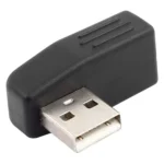 USB 2.0 AM to AF Adapter with 90 Degree Angle, Support OTG Function - Image 2