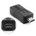 USB 2.0 Micro USB Male to Female Adapter for Galaxy S IV / i9500 / S III / i9300(Black) - Image 5