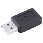 USB 2.0 AM to Micro USB Female Adapter(Black) - Image 2