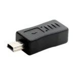 USB 2.0 Mini USB to Micro USB Female Adapter(Black) - Image 2