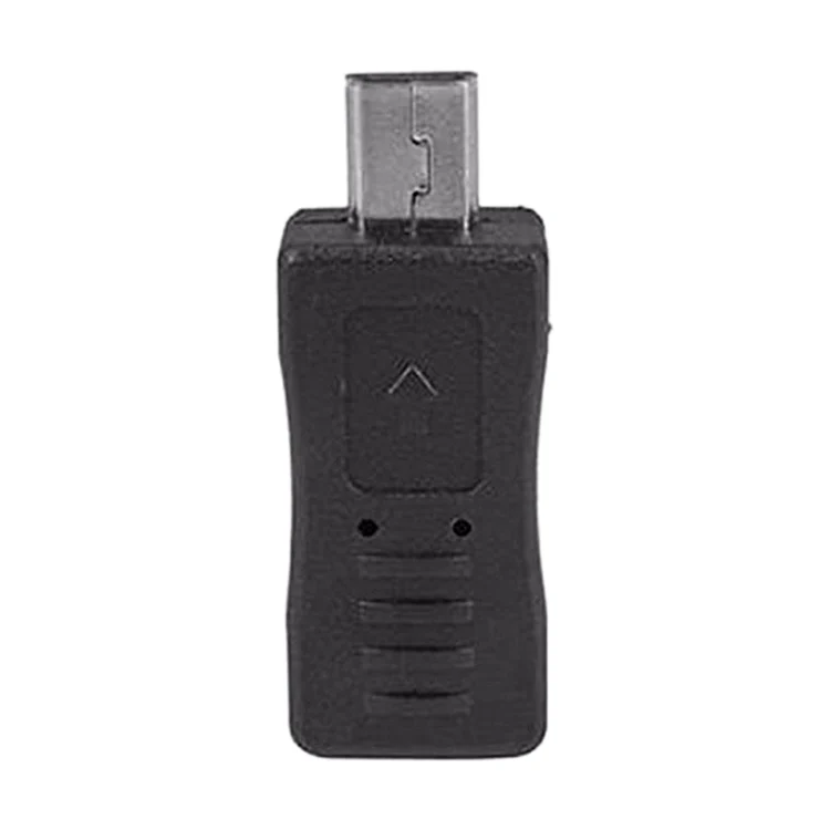 S-PC-0648_2.webp USB 2.0 Mini USB to Micro USB Female Adapter(Black) - Image 3