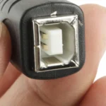 Micro USB Male to USB BF Adapter(Black) - Image 4